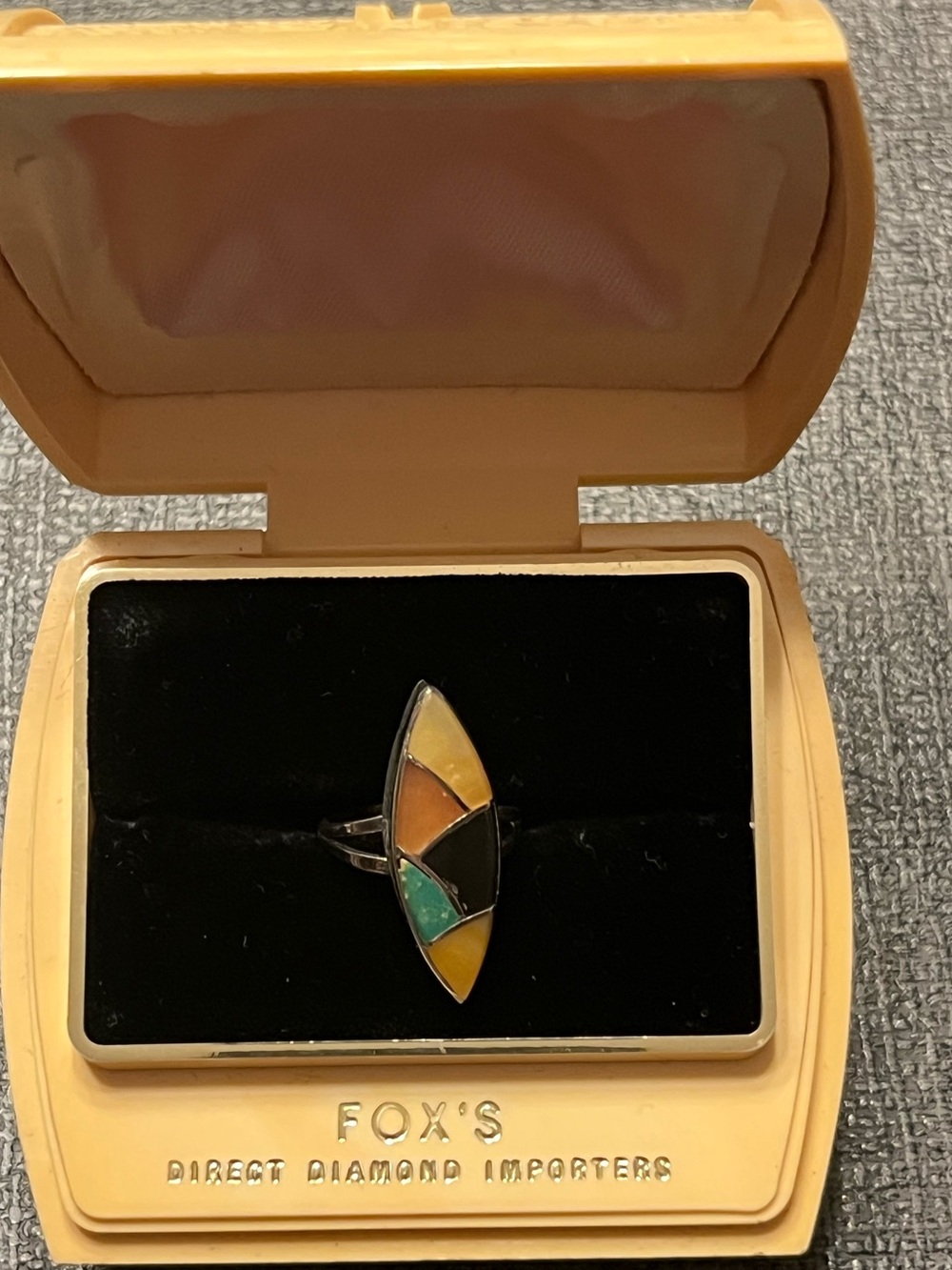 925 inlay ring